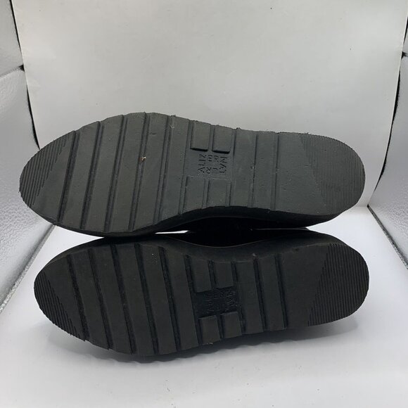 Naturalizer Aster Black Faux Suede Wedge Ankle Boots size 7M E4 - Picture 9 of 9